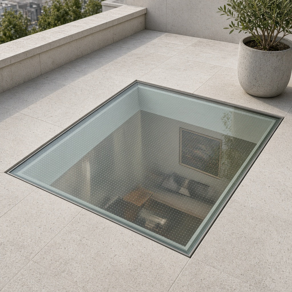 Switchable Privacy Walk-On Skylight