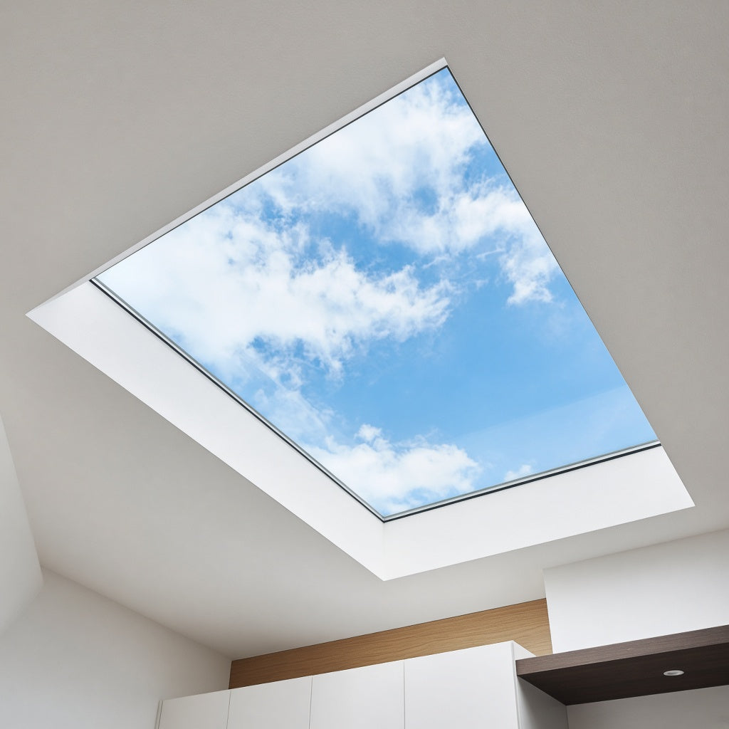 Frameless Flat Rooflight
