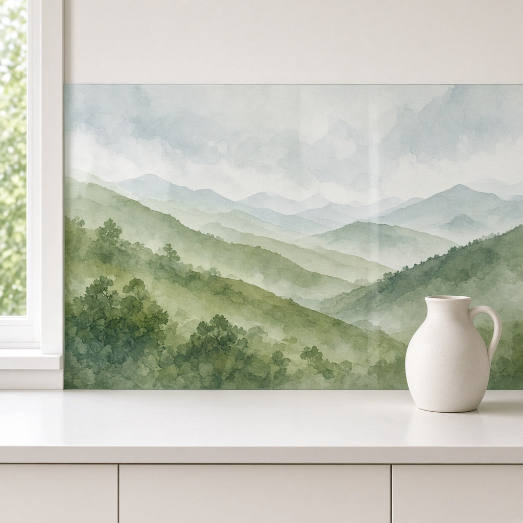 Photo Printed Glass Splashback – Your Own Image