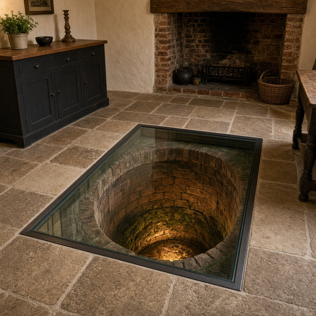Glass Well Cover with Steel Frame (33mm)